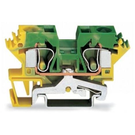 WAGO GmbH& Co. KG Schutzleiterklemme 0,2-10mmq gn/gelb 284-607