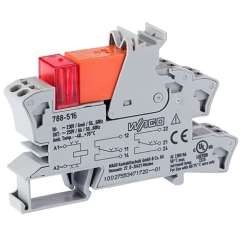 WAGO GmbH & Co. KG Stecksockel m.Relais 788-516