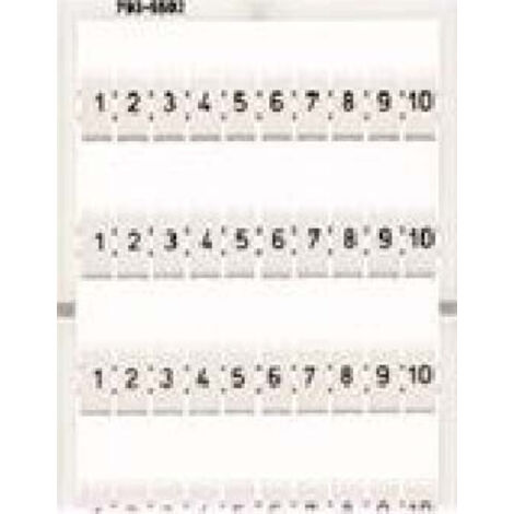 WAGO GmbH& Co. KG WMB-Bezeichnungssystem W:1-10 (10x) 793-4502 5 Stk