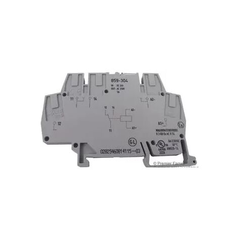 WAGO KONTAKTTECHNIK 859-304 BORNE RELAIS