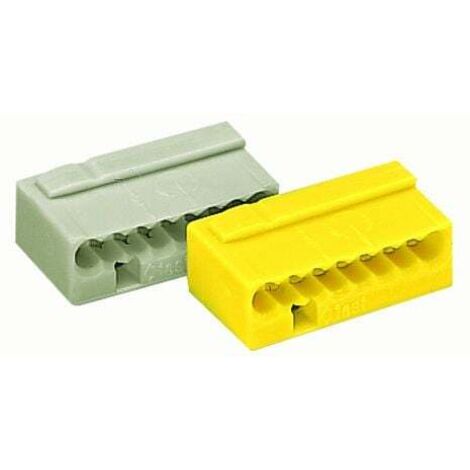Wago Micro Steckklemme Anzahl Leiter  8, 0,6 - 0,8 mm², 10 Stück Verbindungsdosenklemme