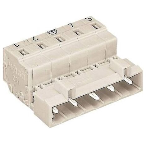 WAGO Morsettiera per cavo 723 Totale poli 3 Passo: 7.50 mm 723-603 1 pz.