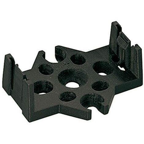 WAGO Plaque de montage noir 1 pc(s) D29855