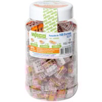Wago - Pot panaché de 100 bornes de connexion automatique 2, 3 et 5 entrées S221