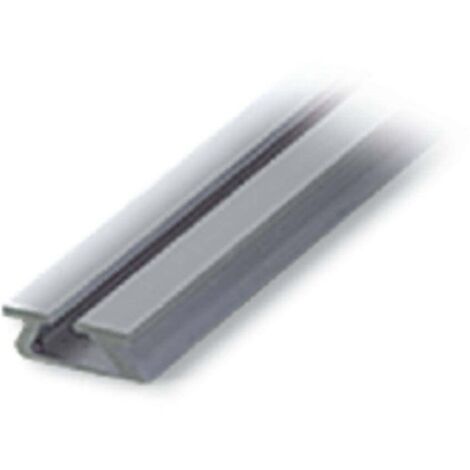 Rail aluminium 210154 – Longueur 1000 mm – Largeur 18 mm – Hauteur 7 mm – Pour série Wago 210 – 1 pièce - WAGO 210-154