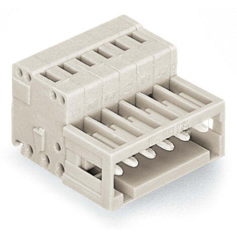WAGO Stiftleiste (Standard) 2140 Polzahl Gesamt 4 Rastermaß: 3.50 mm 734-304 100 St.