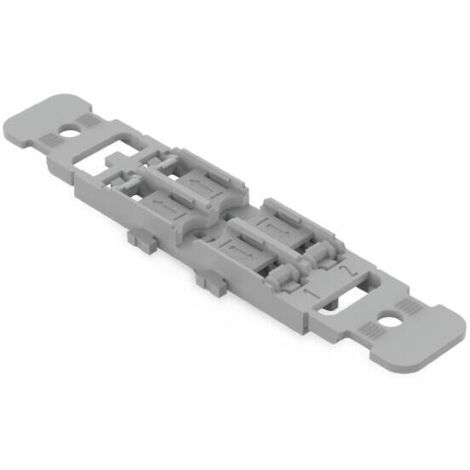 WAGO SUPPORT DE FIXATION 2 VOIES À CLIPSER POUR S221 INLINE À LEVIER - 221-2512 WAG119886