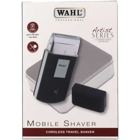Wahl Rasoio mobile - Rasoio elettrico a batteria con custodia deper il viaggio - per testa e barba