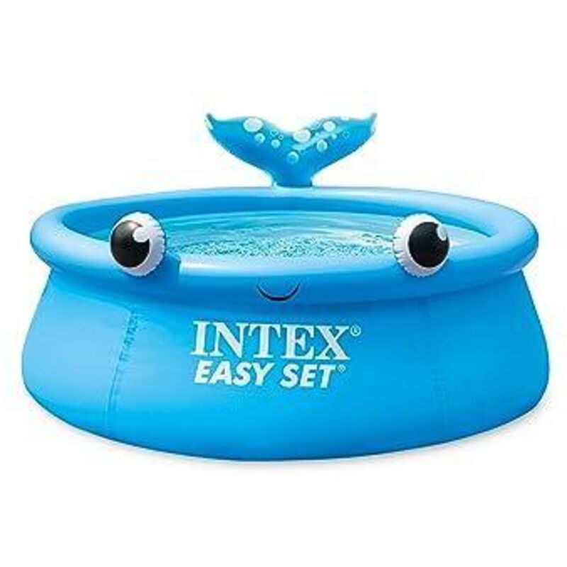 Intex Easy Set Waldbär Aufstellpool Blau 880l