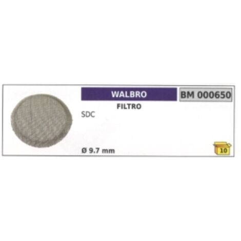 WALBRO crépine de tronçonneuse SDC Ø 9.7 mm 000650
