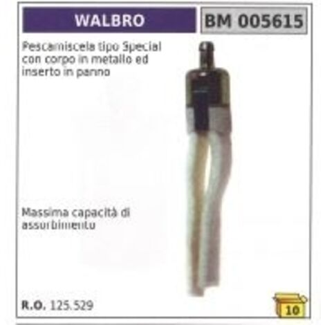 WALBRO type spécial corps métallique avec insert en feutre 125.529