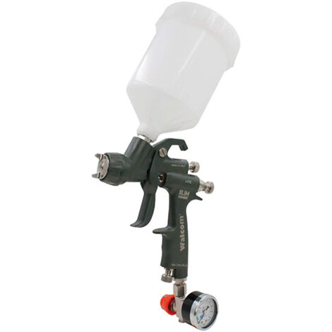WALCOM 8030 PISTOLA A SPRUZZO SLIM KOMBAT HTE 1,7 IN VALIGETTA CON MANOMETRO