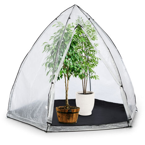 Waldbeck Greenshelter M Überwinterungszelt 240x200cm Stahlrohr Ø25mm PVC
