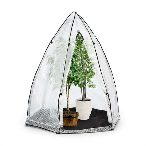 Waldbeck Greenshelter S tienda invernadero 130x150cm tubos de acero Ø25mm PVC