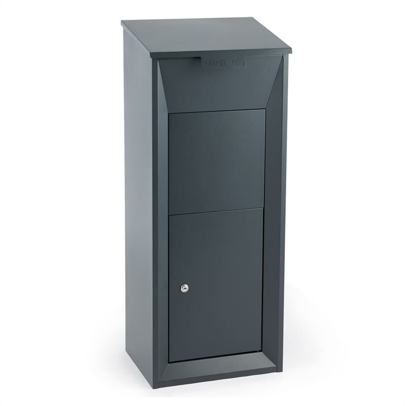 

Postbutler buzón para paquetería buzón de pie gris oscuro
