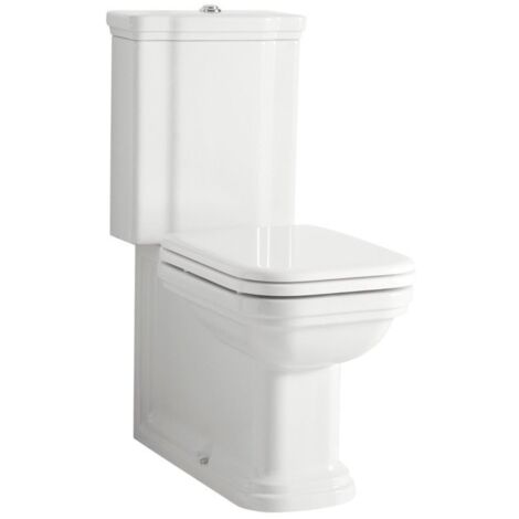 WALDORF Fermer Toilettes, blanc-chrome