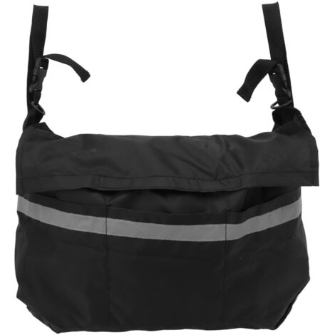 Walker Pouch Bag Polyester Foldable Wheelchair Backpack Carry Bag for Seniors Elderly