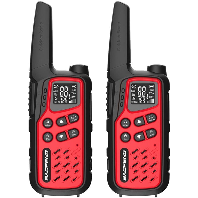 Image of Walkie-talkie Baofeng BF-T25E Rosso