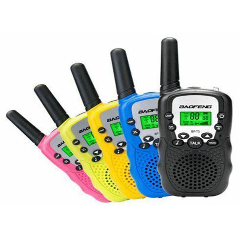 Image of Walkie talkie baofeng bf t3 2 ricetrasmittenti colorate coppia radioline