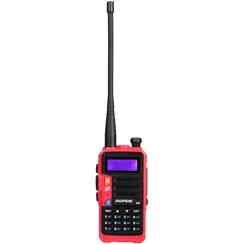 Image of Walkie Talkie baofeng UV-S9 Plus Walkie Talkie lcd Rx/Tx 136-174 MHz/200-260 MHz/400-520 MHz 128 Canali Rosso ZebraA