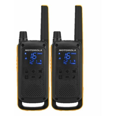 Walkie-Talkie Motorola B8P00810YDEMAG Giallo Nero Arancio 500 mW