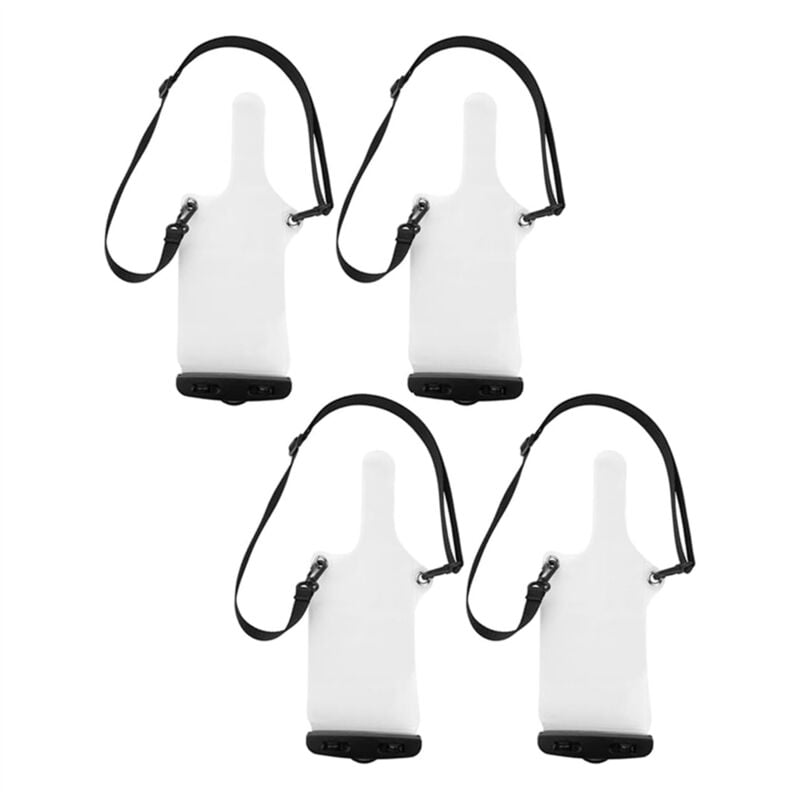 Image of Tlily - Walkie-Talkie Portatile Multiuso Universale, Impermeabile per Radio Bidirezionale Trasparente, Copertura Protettiva Antipolvere