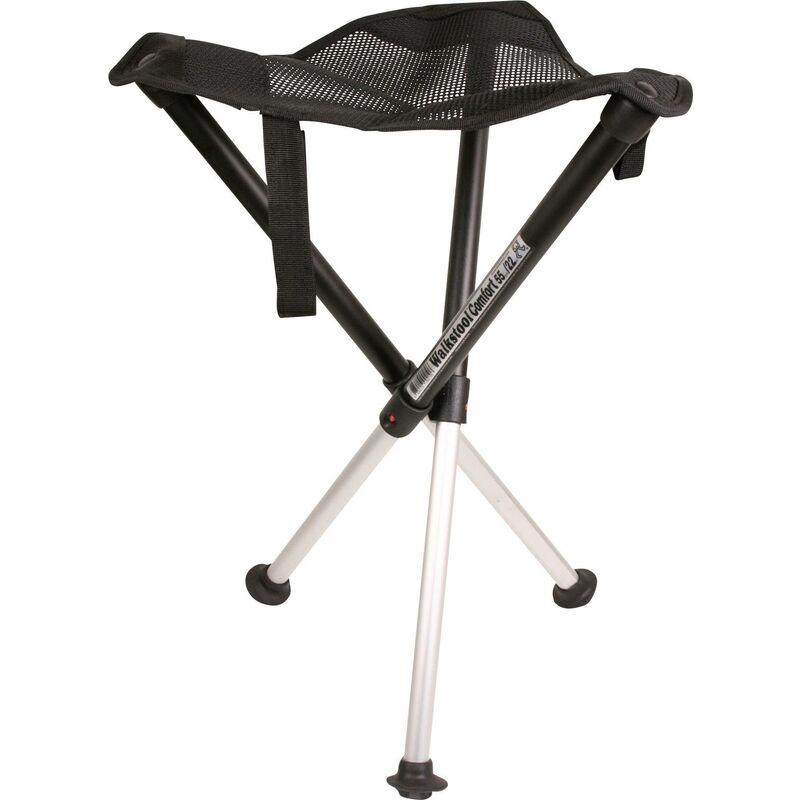 Comfort xl Tabouret pliant noir, argent 63547 Charge (poids) max. 225 kg Y462681 - Walkstool