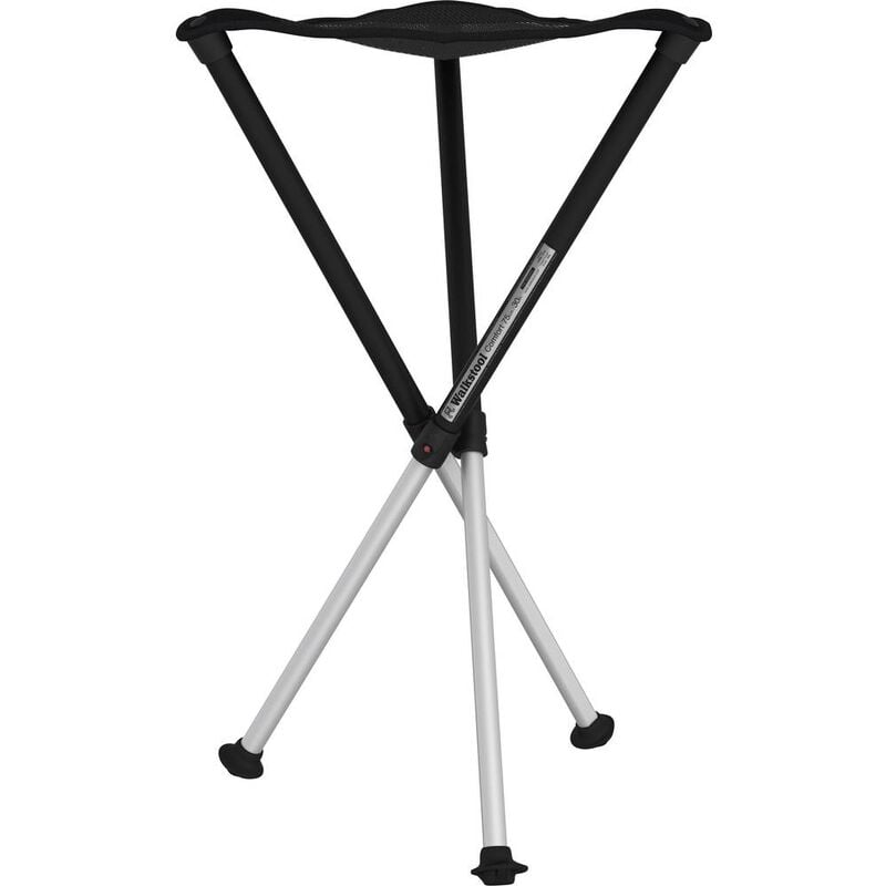 Comfort xxxl Tabouret pliant noir, argent 63549 Charge (poids) max. 250 kg - noir, argent - Walkstool