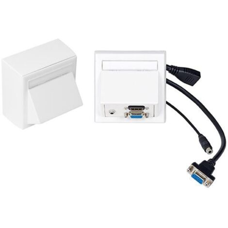 Wall Box VGA. HDMI + 3,5 mm AUD