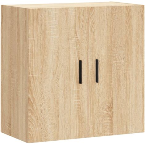 Wall Cabinet Sonoma Oak 60x31x60 cm Engineered Wood vidaXL