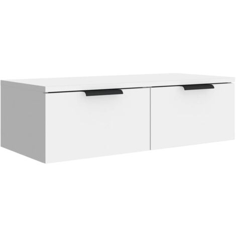 Wall Cabinet White 68x30x20 cm Engineered Wood vidaXL