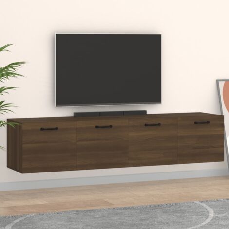 Wall Cabinets 2 pcs Brown Oak 60x36.5x35 cm Engineered Wood vidaXL