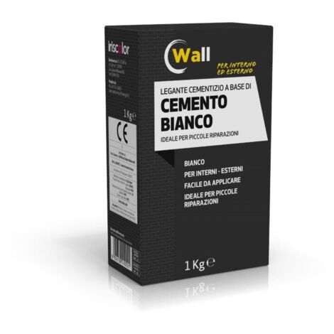 WALL CEMENTO POLVERE BIANCO 1 KG