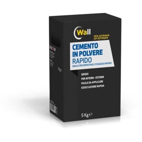 WALL CEMENTO POLVERE RAPIDO 5 KG