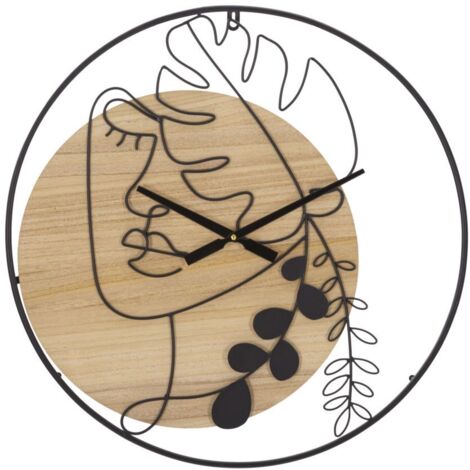WALL CLOCK ELEGANT -A- CM Ø 60X2
