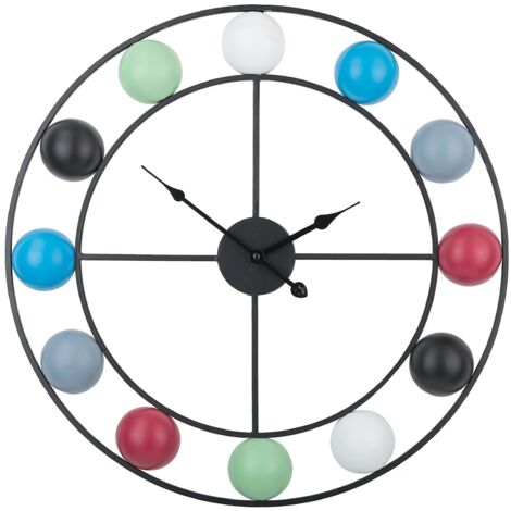 Wall Clock REIDEN 56 cm Metal Multicolour