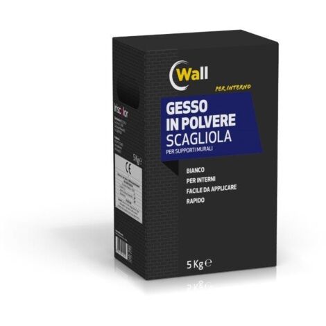 WALL GESSO POLVERE SCAGLIOLA 5KG