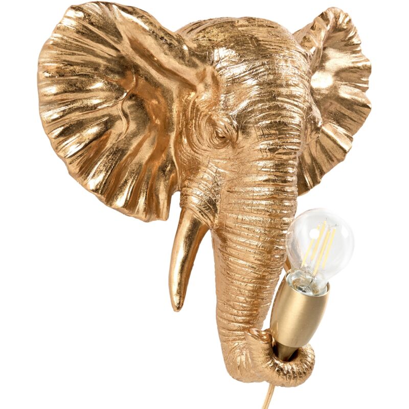 Image of Beliani - Wall Lamp Animal-Themed Bedside&hellip;