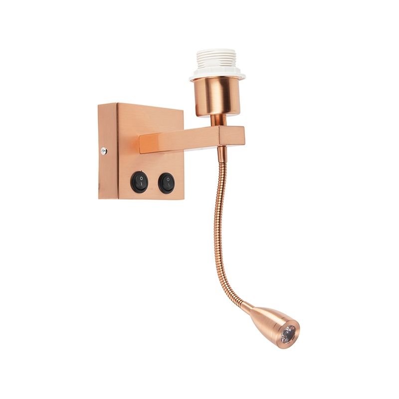 Wall Lamp Brescia Combi Copper without Shade