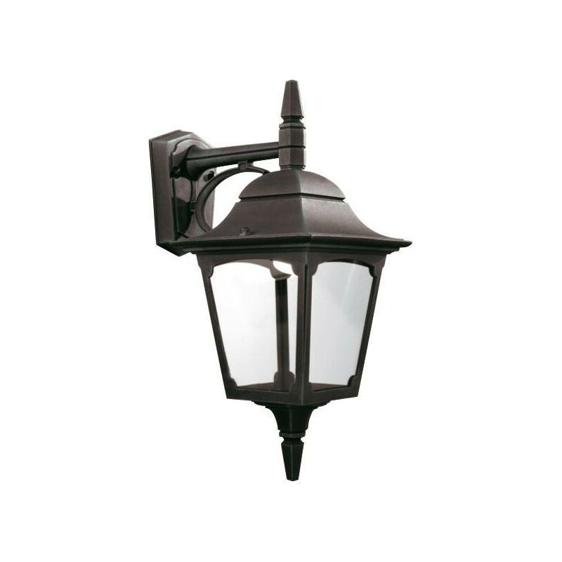 Elstead Chapel - 1 Light Outdoor Wall Lantern Light Black IP44, E27