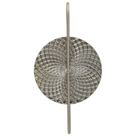 WALL LAMP SILVERY CM 28X15X54