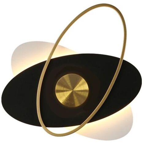 Wall LED Light Toolight APP1432-CW Black / Gold