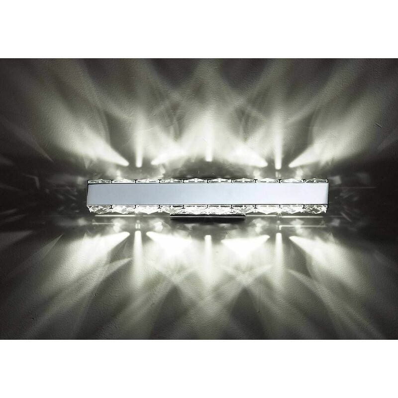 Wall light Galaxy Horizontal 3W LED 6000K polished chrome / crystal