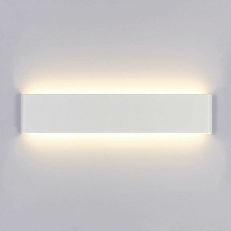 Hoopzi - Wall Light Indoor Led Wall Light 40cm Modern Warm White Wall Lamp Up Down Lamp 14w Ac 220v Wall Light Fixture for Bedroom Living Room Stairs