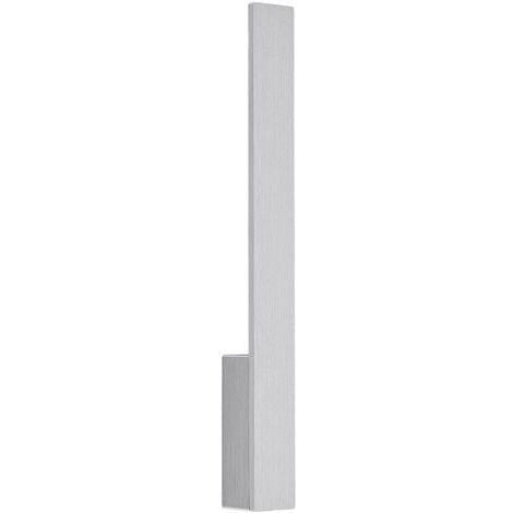 Wall Light Ivano (modern) in Silver made of Aluminium for e.g. Hallway (2 light sources,) from Arcchio