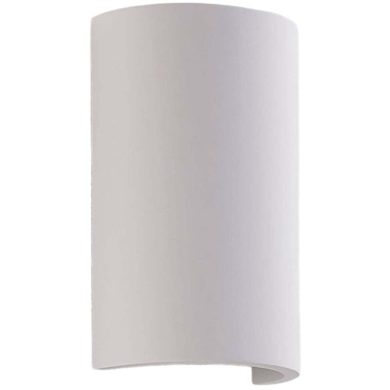 Lampenwelt - Led Wall Light 'jenke' Made Of Plaster/clay For Living Room & Dining Room