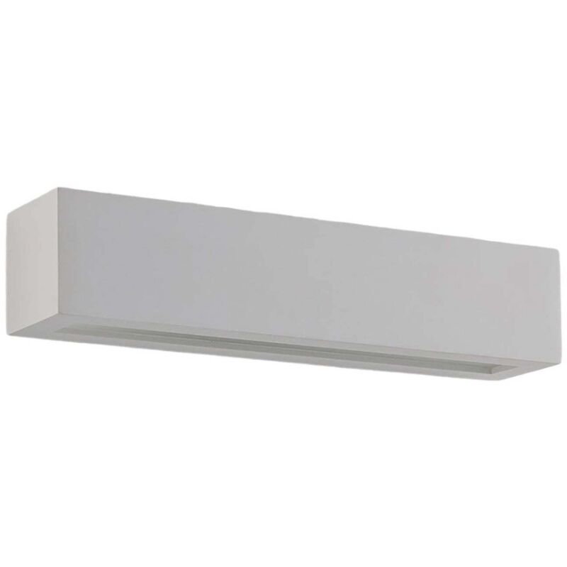 Lindby - Wall Lightdimmable 'tjada' Made Of Plaster/clay For Living Room & Dining Room