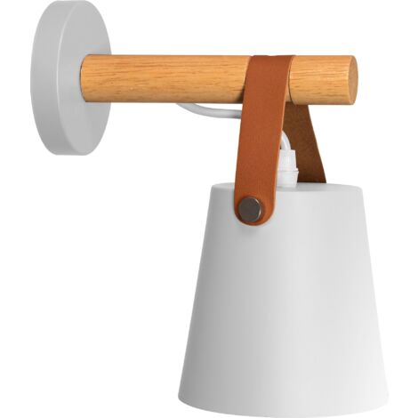 Wall Light Toolight APP467-1W E27 white / brown