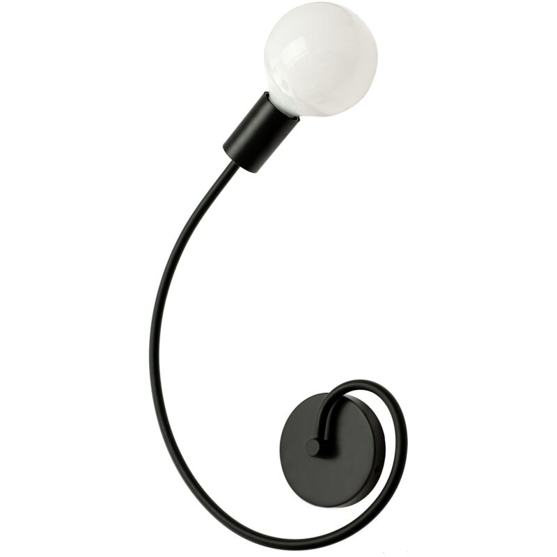 Wall Light Toolight App743-1w E27 Black