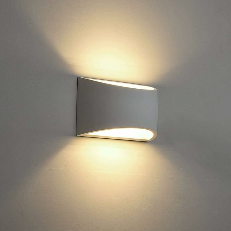 Wall Lights Indoor 3.8 W G9 Led Up and Down Wall Lamp Black Aluminium Modern Sconce Wall Wash Lights for Living Room, Bedroom, Bathroom, Hallway